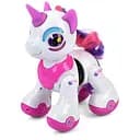 Інтерактивна іграшка Тварина HBD8008 сенсорний єдиноріг з музикою, світлом, звуком, їздить, танцює рожевий