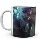 Кухоль GeekLand League of Legends Ліга Легенд Зери LOL 002.15 330 мл білий