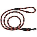 Поводок для собак Barksi Active 183х1.2 см черно-оранжевый