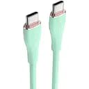 Кабель Vention USB 2.0 C Male to C Male 5A Cable 1 м зелений Silicone Type (TAWGF)