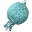 Ялинкова іграшка Dashuri Гранат 8 см зі срібною поталлю, атлантик 24190399