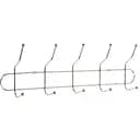 Вішалка настінна на 5 подвійних гачків, 40х8х13 см Х2-254