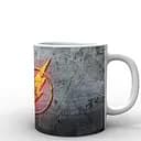 Кухоль GeekLand Флеш Flash сіре лого FS.02.009 330 мл білий