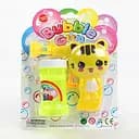 Пистолет с мыльными пузырями Котик, механический, с мыльным раствором