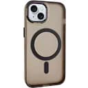 Чехол Epik TPU+PC Lily with MagSafe для Apple iPhone 15, 6.1 Dark Gray