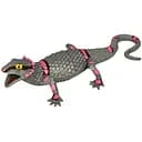 Игрушка Bambi Ящерица тянучка 20 см серая B6328-115T