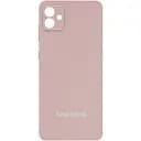 Чохол Silicone Cover Full Camera AA для Samsung Galaxy A04 Рожевий / Pink Sand, Full camera