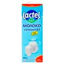 Молоко Lactel питне ультрапастеризоване з вітаміном D3 3.2% жиру 950 г