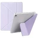 Обкладинка BeCover Ultra Slim Origami Transparent з кріпленням Apple Pencil для Apple iPad Air 4/5 2020/2022 10.9" Purple (711105)