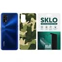 Захисна гідрогелева плівка SKLO Back (тил) Camo для Realme C11 Зелений / Army Green