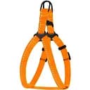 Шлея для собак Barksi Active світловідбивна (обхват грудей 24-30 см ширина 1 см) помаранчева