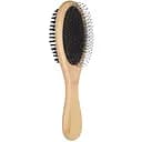 Щітка для собак Flamingo Bamboo 2 в 1 двостороння L 24.5х7 см