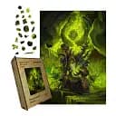 Деревянный фигурный пазл Прислужник Нежити, А2, Деревянная коробка 300+ элементов