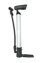 Насос велосипедний з підніжкою пластиково-алюмінієвий 315х35 мм сріблястий (G0002000)