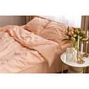 Комплект постельного белья Domikus микрофибра страйп 200х210 см коралловый (4829900028237)