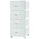 Комод Violet House Роттанг White (0357 Роттанг WHITE 38*45*90 см)
