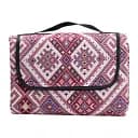 Коврик для пикника Lugi жаккардовый 145х200 см красный LU012R