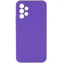 Чохол Silicone Cover Lakshmi Full Camera (AAA) для Samsung Galaxy A33 5G Фіолетовий / Amethyst