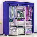 Шкаф тканевый Stenson R30897 раскладной 175х130х45 см cyan (26022)