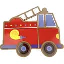 Пазл-вкладиш Аплі Краплі Пожежна машина (СК-07)