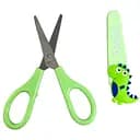 Ножиці, 14 см, у пластиковому чохлі Динозаврик, 2 шт. (В асортименті)