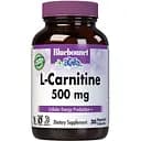 Жиросжигатель Bluebonnet L-Carnitine 500 мг 30 вегакапсул