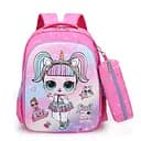 Рюкзак, пластикова вставка, пенал, регульовані лямки, 2 відділення, C65139 (В асортименті)