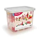 Конструктор ДСНС/Крепость/Скорая помощь, 303 детали, в контейнере для хранения, Фламинго, 013999/04