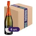 Упаковка ігристого вина Cinzano Prosecco біле сухе 4.5 л (0.75 л х 6 шт.)