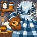 Набір для розпису ArtCraft Ведмежий відпочинок 30 x 30 см (15126-AC)