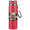 Термос Vacuum Sports 1 л с датчиком температуры и ситечком, красный Yiwu HP-14-30R