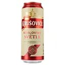 Пиво Krusovice Svetle, світле, 4,2%, з/б, 0,5 л (743430)