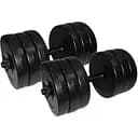 Гантели наборные Newt Rock Pro композитные в пластиковой оболочке 2 шт. по 15.5 кг NE-PL-G-015-2