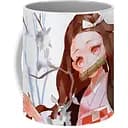 Кухоль GeekLand Demon Slayer Kimetsu no Yaiba Клинок, що розсікає демонів Незуко Камадо KY.02.06 330 мл білий