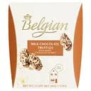 Цукерки The Belgian трюфелі з білого шоколаду в пластівцях 145 г