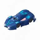 Радиоуправляемая антигравитационная машина MX 18, езда по стенам, встроенный аккумулятор, пульт, подсветка, Синяя