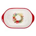 Блюдо для запекания Lefard Рождественский Венок 29 x 18 x 4.5 см (858-0169)
