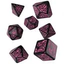 Набір кубиків Call of Cthulhu 7th Edition Black & magenta Dice Set , 7 шт. (SCTR3P)