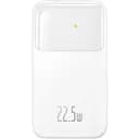 Зовнішній акумулятор - повербанк Baseus Comet Digital Display 10000mAh 22.5W (PPMD020002) білий