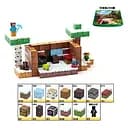Конструктор магнитный Minecraft, LZCK026, 132 детали, фигурки героев, 28x18x5 см