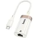 Перехідник Hoco Crystal Type-C Ethernet Adapter UA41B 0.145 м 100Mbps
