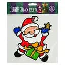 Наліпка на вікно Pioneer Санта в асортименті