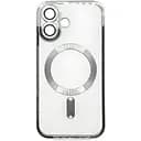 Чехол-накладка BeCover TPU Chrome Case (MagSafe) для iPhone 16 Plus Silver (712078)