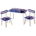 Детский столик Bambi Roblox M 501-9 деревянный с двумя стульчиками цифры