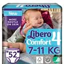 Подгузники Libero Comfort 4 (7-11 кг), 52 шт.
