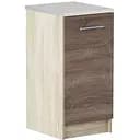 Кухонный модуль нижний Эверест Эко 400 дуб сонома/трюфель (со столешницей) 40х46х82 см (EVR-2886)