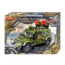 Конструктор Teko Военная техника 77224 ВАРТА-НОВАТОР, 241 деталь, открывающиеся двери и колеса