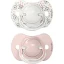 Пустышка Suavinex A walk in the park физиологическая 0-6 месяцев 2 шт. розовая (308269)