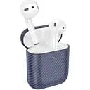 Навушники бездротові Borofone BW01 Plus carbon TWS сині