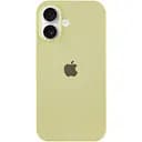 Чехол Epik Silicone Case Full Protective AA для Apple iPhone 16, 6.1 Желтый/Mellow Yellow